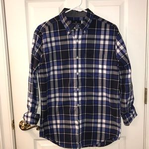 Button-down Plaid Shirt